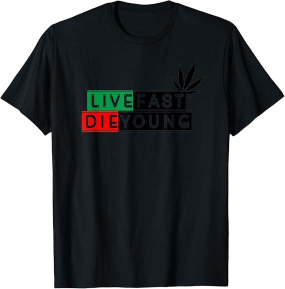 Live fast die young TShirt Amazon.de Bekleidung